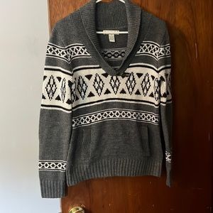 Gray sweater